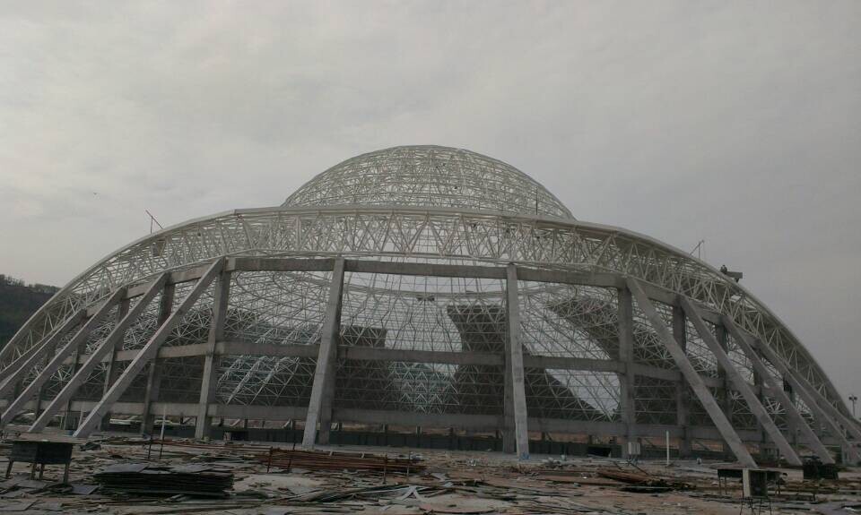 宜州体育场馆网架工程