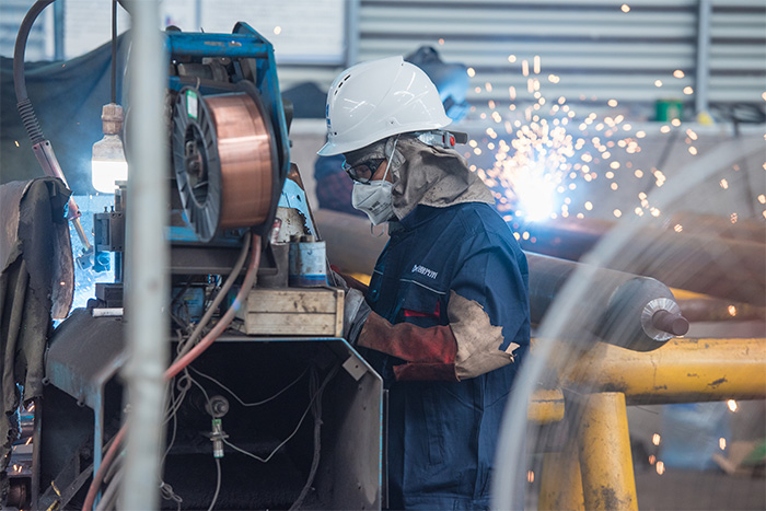 宜州网架焊接车间